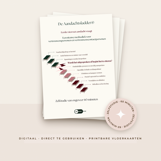 De Aandachtsladder®  Zelfstudie voor vertrouwenspersonen