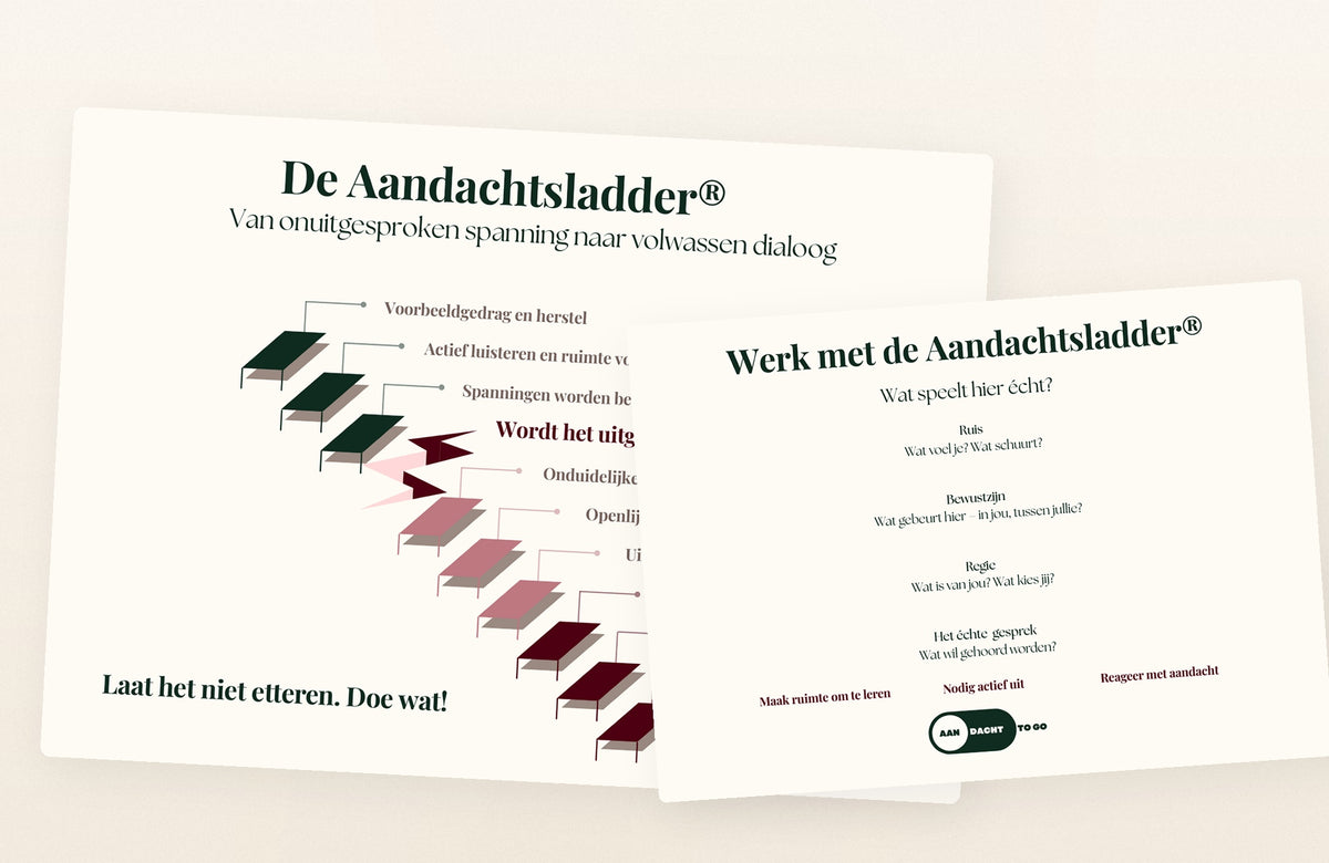 De Aandachtsladder® | Zelfstudie voor vertrouwenspersonen