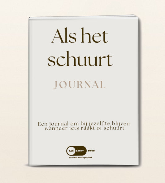 Als het schuurt Journal: Digitaal reflectiejournal voor melders
