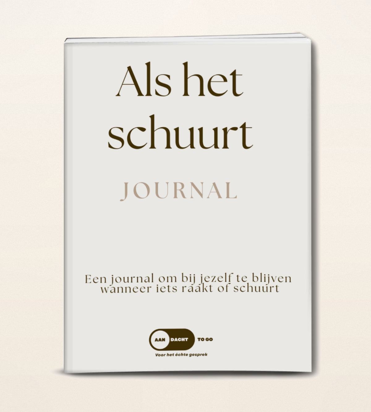 Als het schuurt Journal (fysiek)